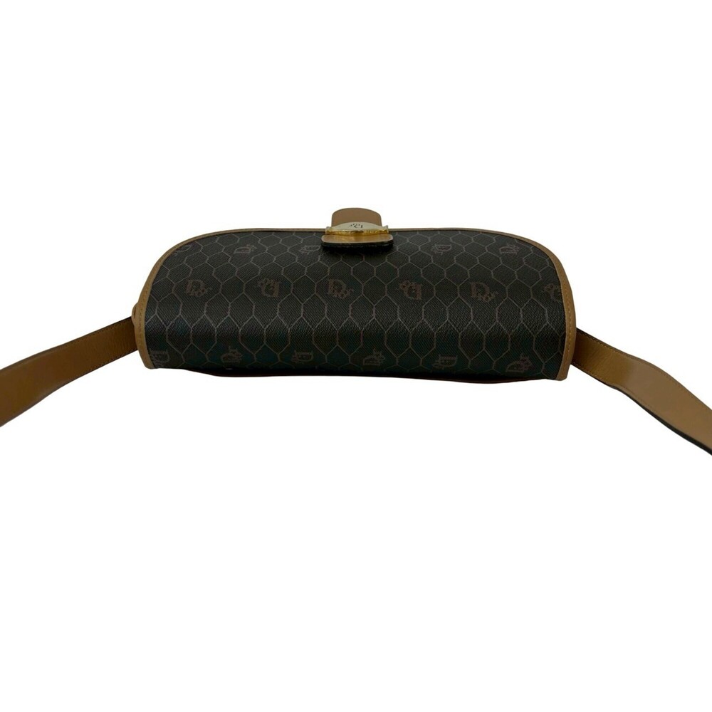CHRISTIAN DIOR Vintage Cream Leather Shoulder Bag - Picture 4 of 10